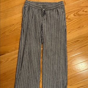 Striped Linen Pants